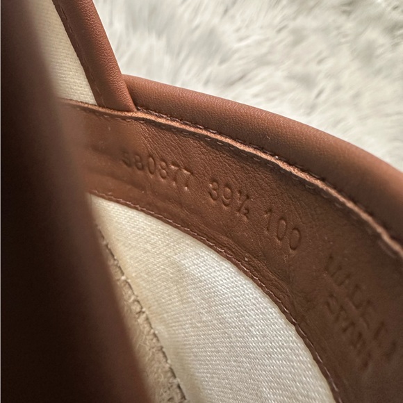 GUCCI Denim GG Monogram Espadrilles Blue Tea Cuir 9.5 - Picture 7 of 10